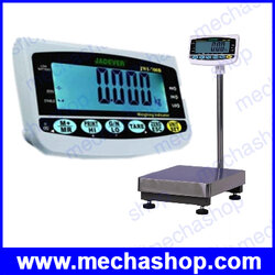 เครื่องชั่งดิจิตอลตั้งพื้น ตาชั่งดิจิตอล Digital Scale ชั่งได้ 15kg/1g, 30kg/2g, 60kg/5g, 150kg/10g, 300kg/20g, 600kg/50g แท่นชั่งเป็นเหล็กพร้อมฝาครอบสแตนเลส ยี่ห้อ JADEVER รุ่น JWI-710B (ไต้หวัน)