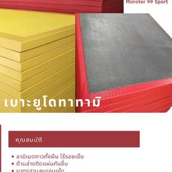 เบาะยูโดทาทามิ เสื่อทาทามิ ยูโด คาราเต้