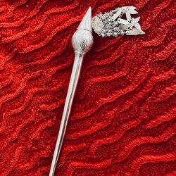 พรีออเดอร์ 10-15 วัน เครื่องประดับเงินแท้ ปิ่นปักผมหัวบัว ลายไทย