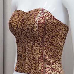 แบบตัด เสื้อผ้าไหม (ไม่รวมผ้า) ตามแบบ รหัส CUT-51-062767