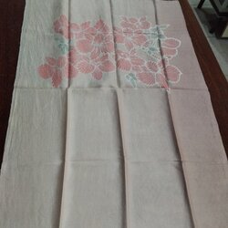 ผ้าคลุมไหล่ไหม ลูกแก้ว บาติก ขนาด 60x180ซม. พิมพ์ลายบาติกเขียนเทียน สีเทา รหัส ZYE-NY-0322671001