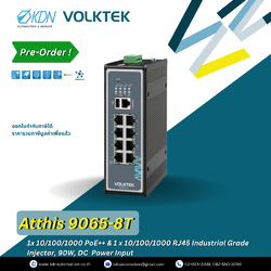 Woodpecker 9065-8T-I Volktek Managed 8x 10/100 RJ45 Industrial Switch, USB support