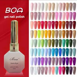 สีเจลทาเล็บ สีเจลคุณภาพ แบรนด์BOA Gel nail polish 12ml