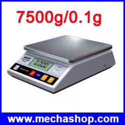 เครื่องชั่งน้ำหนักดิจิตอล เครื่องชั่ง Digital Scale 7500g ความละเอียด0.1g เหมาะสำหรับชั่งอาหาร ตาชั่งผักผลไม้ ชั่งพัสดุไปรษณีย์ วัตถุดิบส่วนผสมต่างๆ