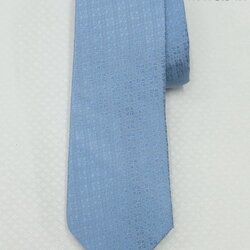 เนคไทผ้าไหมยกดอก ขนาดกว้าง 3.0นิ้ว สีฟ้าเทา รหัส NC-ST-NC-268