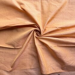 ผ้าไหมหางกระรอก ไหมบ้าน เนื้อหนา สีส้มโอรสอ่อน ตัดขายตามความยาวเมตร รหัส R1N-NY-0327684