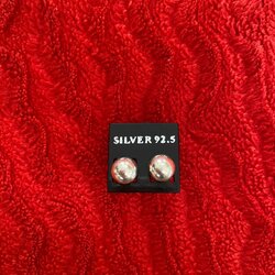 เครื่องประดับเงินแท้ ต่างหูมุดเงินเเท้