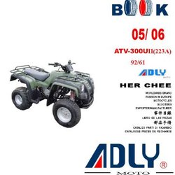 CD Spare Parts Book ATV ADLY 300UII(226A) 2005-2006(EN)