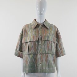 แบบตัด เสื้อผ้าไหม (ไม่รวมผ้า) ตามแบบ รหัส CUT-51-03246713