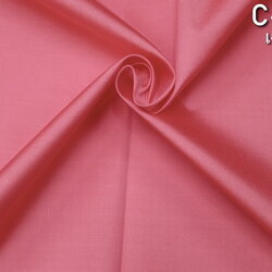 ผ้าไหมสีพื้น เนื้อเรียบ ไหมแท้ 2เส้น เฉดสีชมพูโอลโรส (ราคาต่อหลา) รหัส C-40130