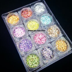 กากเพชร คละสี