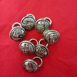 เครื่องประดับเงินแท้ กระดุมช้างเงินเเท้ (จำนวน 1 หมายถึง 1 เม็ด)