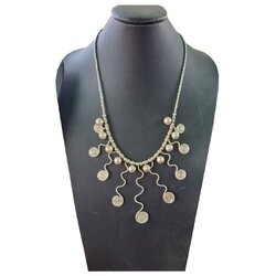 เครื่องประดับเงินแท้ สร้อยคอ ลายสร้างสรรค์ ยาว 20 นิ้ว