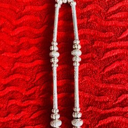 เครื่องประดับเงินแท้ สร้อยจารประเกือมโบราณเงินเเท้