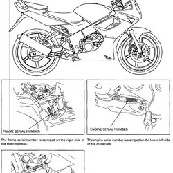 คู่มือซ่อม วงจรไฟฟ้า มอเตอร์ไซค์ Honda CBR150R (EN)