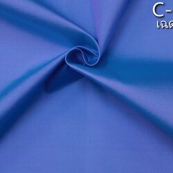 ผ้าไหมสีพื้น เนื้อเรียบ ไหมแท้ 2เส้น เฉดสีฟ้าคราม (ราคาต่อหลา) รหัส C-20146