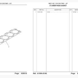 หนังสือ Komatsu Parts Catalog เครื่องยนต์ S6D114E-1 S/N 30475861 & UP และเครื่องยนต์ D68E-SS-12 S/N J10001 & UP (อังกฤษ)