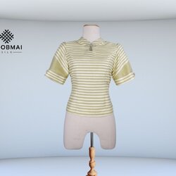 แบบตัด เสื้อผ้าไหม (ไม่รวมผ้า) ตามแบบ รหัส CUT-PT-0914661051-20