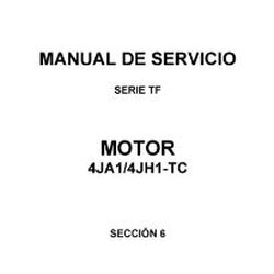 คู่มือซ่อมเครื่องยนต์ และวงจรไฟฟ้า Wiring Diagram 4JA1, 4JH1 ภาษาอังกฤษ