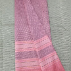 ซิ่น ผ้าไหม ยกดอกมีเชิง ไหมแท้ ขนาด 1x2หลา สีชมพูโอลรส รหัส B7-ST-B7-167