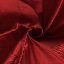 ผ้าไหมยก 4ตะกอ สีพื้นเนื้อลูกฟูก ไหมแท้ สีแดงสด (ราคาต่อเมตร) รหัส B-119-1058WA3