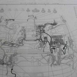 คู่มือซ่อมรถยนต์ วงจรไฟฟ้า Wiring Diagram เครื่องยนต์ 1JZ-GE ฝาขาว TOYOTA MARK II 1993
