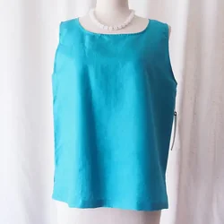 เสื้อผ้าไหมแขนกุด เฉดสีฟ้าใส รหัส TOP-102830