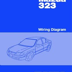 MAZDA 323 PROTEGE (2000-1~) ขายวงจรไฟฟ้าเครื่องยนต์ ZM-DE FP-DE WIRING DIAGRAM MAZDA 323 PROTEGE ไวริ่งไดแกรม BJ มาสด้า 323 โปรเทเจ้
