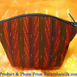 กระเป๋าสตางค์ซิปใบเล็ก โค้งบน สี GL-B-19