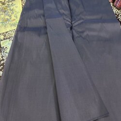 ผ้าไหมสีพื้น เนื้อเรียบหนา ไหมแท้ 6เส้น หน้ากว้าง 49 นิ้ว สีเทาชาโคล (ราคาต่อหลา) รหัส C-ST-12026711