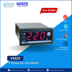 VM20 WISCO 3 Phase AC Volt Meter