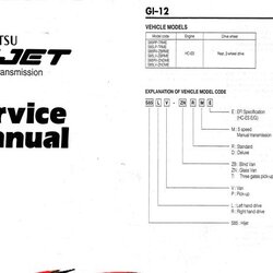 DAIHATSU HIJET (95-00) คู่มือซ่อมรถยนต์ วงจรไฟฟ้า ไดฮัทสุ ไฮแจ็ค HC-ES S85