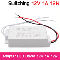 สวิทช์ชิ่งจ่ายไฟ 12V 1A 12W Switching Power Supply สวิตชิ่งเพาเวอร์ซัพพลาย AC Adapter LED Driver