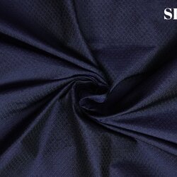 ผ้าไหมยกดอก ลายเม็ดพริกไทย สีพื้น ไหมแท้ สีกรมท่า (ราคาต่อหลา) รหัส B6-NY-SKU-36545