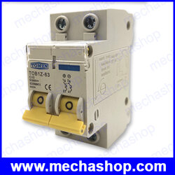 เบรกเกอร์ไฟฟ้ากระแสตรง 2P DC 600V 16A, 20A, 25A, 32A, 40A, 63A Circuit breaker MCB C curve direct-current fuse for PV