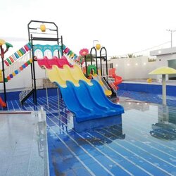 เครื่องเล่นสวนน้ำ ชุดสไลเดอร์ในสระ เครื่องเล่นสวนน้ำ