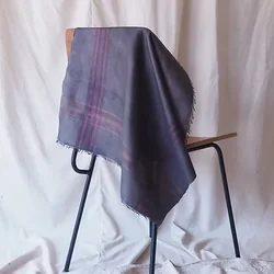 ผ้าพันคอผืนสี่เหลี่ยม ขนาด 65x65ซม. สีเทากรมท่า รหัส ZTG-CT-102689