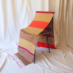 ผ้าพันคอผ้าไหม ขนาด 45x2.25เมตร สีคละสี รหัส ZC-CT-103125