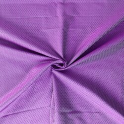 ผ้าไหมยกดอก ลายเม็ดพริกไทย สีพื้น ไหมแท้ สีม่วง (ราคาต่อหลา) รหัส B-AA-0303661