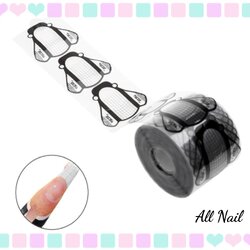 ฟอร์มต่อเล็บพลาสติกใส