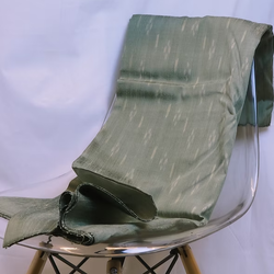 ซิ่น ผ้าไหมมัดหมี่ ผ้าไหมพื้นเมือง ย้อมสีธรรมชาติ สีเขียวเทา เลือกตามขนาด รหัส CISP-CT-100468