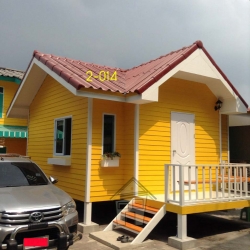 2-014 บ้านน็อคดาวน์ - ทรงจั่ว 4.5x5 เมตร