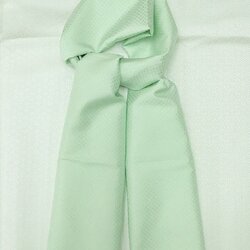 ผ้าพันคอ ผ้าไหมยกดอก ขนาด 30x140 ซม.พื้นสีเขียวอ่อน รหัส ZYA-114