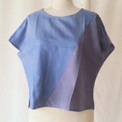 เสื้อสตรี แขนสั้น ไหมแท้ 100% | เลือกไซส์ | เลือกสีได้ รหัส WD-CT-082868