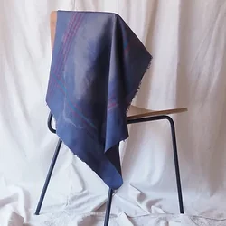 ผ้าพันคอผืนสี่เหลี่ยม ขนาด 65x65ซม. สีเทากรมท่า รหัส ZTG-CT-102694