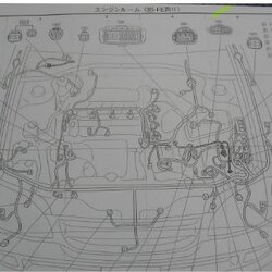 หนังสือ วงจรไฟฟ้า (wiring diagram) รถยนต์ Toyota Caldina ปี 97 เครื่องยนต์ 3S-FE