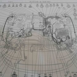 คู่มือซ่อม วงจรไฟฟ้า Wiring Diagram 2JZ-GE ฝาดำ TOYOTA SUPRA ปลั๊กขันน๊อต