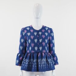 แบบตัด เสื้อผ้าไหม (ไม่รวมผ้า) ตามแบบ รหัส CUT-51-03246716