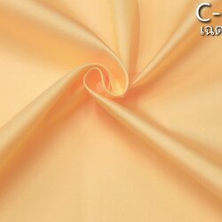 ผ้าไหมสีพื้น เนื้อเรียบ ไหมแท้ 2เส้น สีส้มอ่อนเปลือกไข่ (ราคาต่อหลา) รหัส C-60095