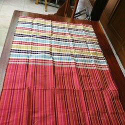 ผ้าขาวม้า ผ้าไหมบ้าน ขนาด 75x200cm สีคละสี รหัส R4B-NY0120661